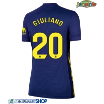 Maglie da calcio Atletico Madrid Giuliano Simeone #20 Seconda Maglia Femminile 2025-26 Manica Corta